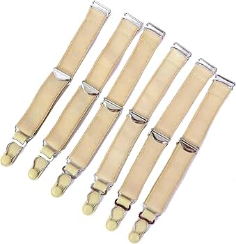 Amazon.com: Nyteez Womens Set Of 6 Corset Garter Clips/Suspender